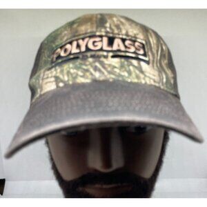 CONTINENTAL POLYGLASS MAPS CAMO baseball cap hat strap back hunting